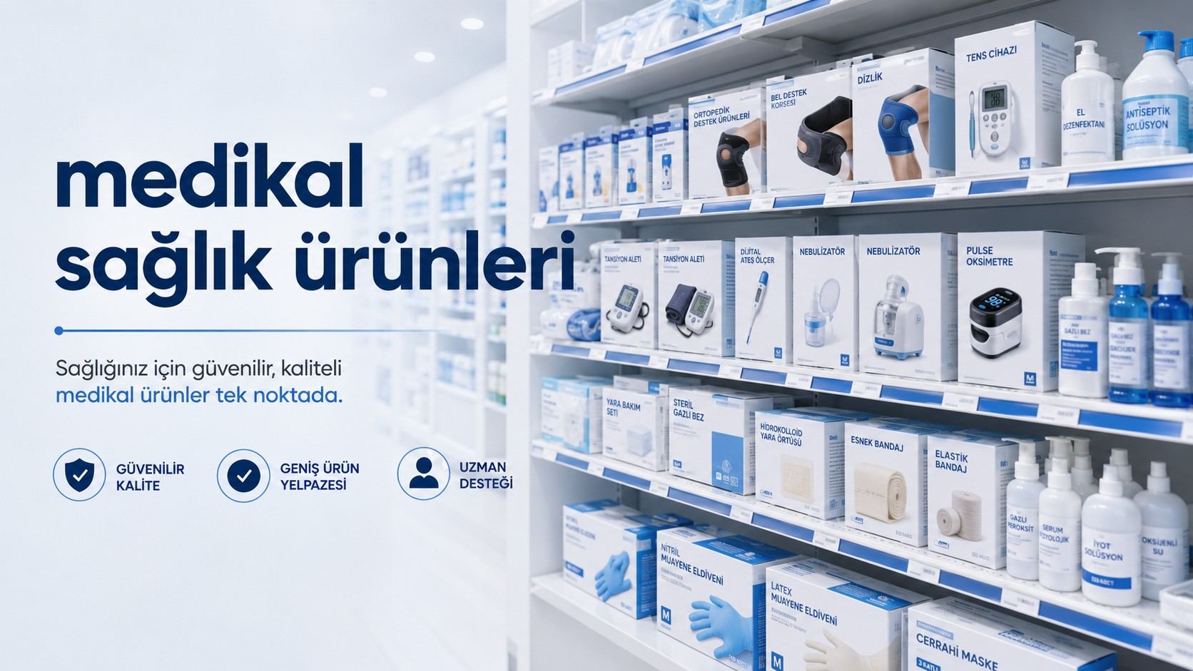Medikal Sağlık Ürünleri ile Günlük Bakım ve Koruma